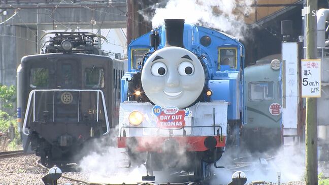 「きかんしゃトーマス」4月26日から運行 トーマスの仲間たちが大集合するイベントも=静岡・大井川鉄道|TBS NEWS DIG