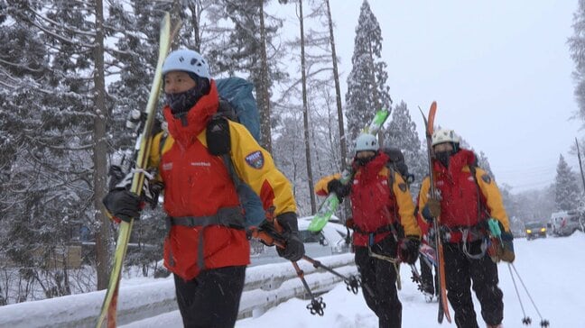 「雪崩に巻き込まれた」バックカントリーでアメリカ国籍の男女2人遭難・男性が自力で下山するも女性は安否不明・長野県白馬村|TBS NEWS DIG