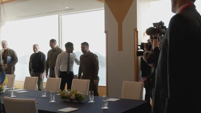 ウクライナ・ゼレンスキー大統領が英・スナク首相と会談|TBS NEWS DIG