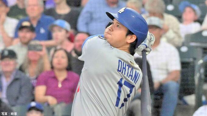 大谷翔平 6試合ぶり44号！リーグ首位シュワーバーにすぐさま追いつく、昨年より10試合早いペースに|TBS NEWS DIG