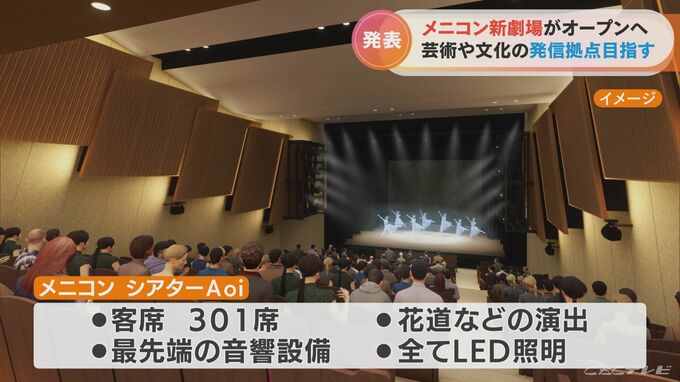 メニコン新劇場がオープンへ 最先端の音響設備やled照明も 芸術 文化の発信拠点に 名古屋 Tbs News Dig 1ページ