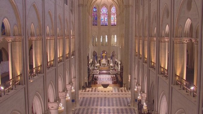 仏・ノートルダム大聖堂　火災から5年半で修復ほぼ完了|TBS NEWS DIG