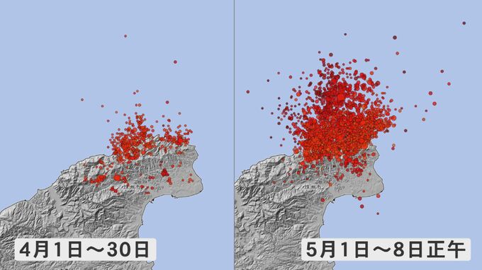 震源域が「北側の海域に広がる」 震度6強の石川・能登地方 津波の懸念も　|　石川県のニュース｜MRO北陸放送
