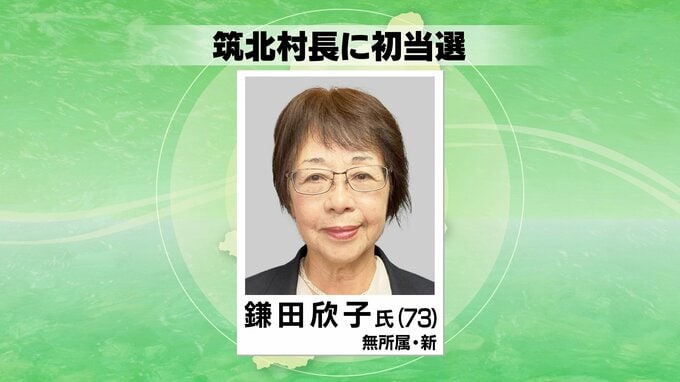 【速報】筑北村長選挙　新人の鎌田欣子氏が初当選　|　SBC NEWS | 長野のニュース | SBC信越放送