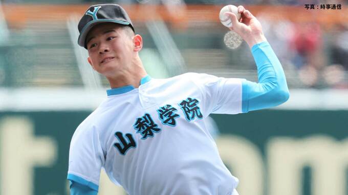 山梨学院 史上4校目春連覇の夢途絶える、先発・津島が出血しながらの熱投も4失点、関東勢対決で姿を消す【センバツ】|TBS NEWS DIG