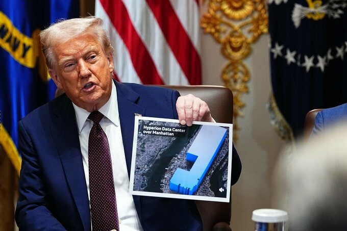 Metaが建設中のデータセンター｢ハイペリオン｣は500億ドルを投資－トランプ氏が明らかに