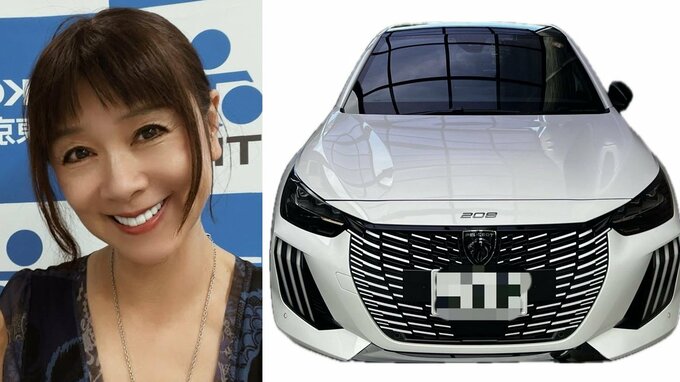 【白石まるみ】仏プジョーを納車「白黒だから、ホワイトタイガーと命名」 乗車した感想は「最近の車はなんでもボタンひとつで済むのねー。」|TBS NEWS DIG
