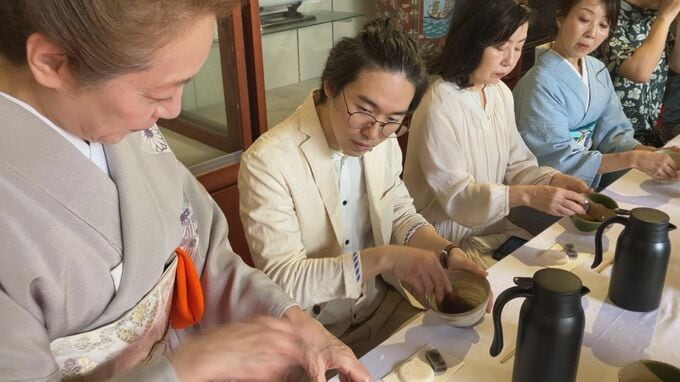 茶道をもっと気軽に 福州園で春のお茶会|TBS NEWS DIG