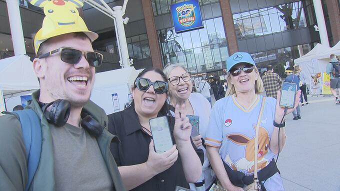 【速報】長崎が“ポケモンワールド”一色に！「Pokémon GO ワイルドエリア」開幕、世界中からトレーナー集結|TBS NEWS DIG