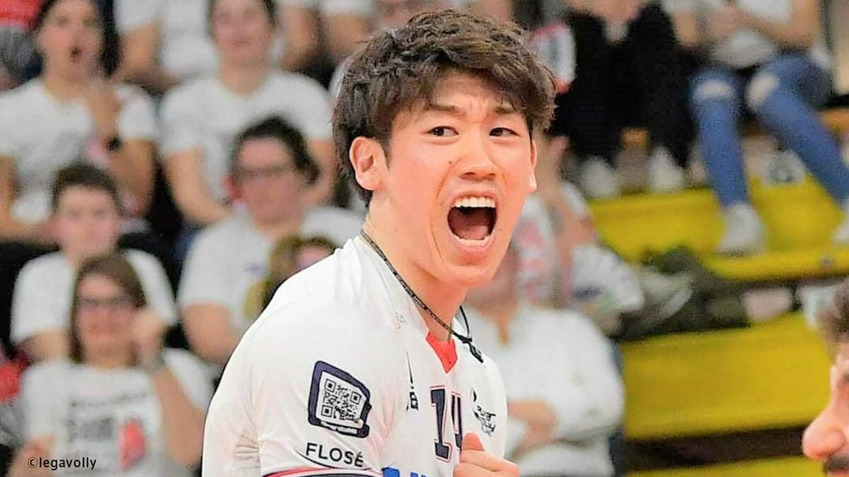 石川祐希、セリエAで初の3位に輝く快挙！両チーム最多28得点の大活躍で