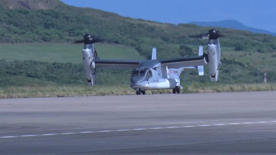 日米共同訓練で宮古島に陸自オスプレイ初飛来へ　沖縄防衛局が地元に説明