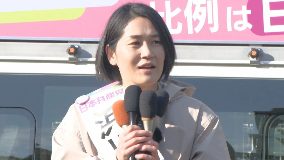 【衆議院選挙2026】候補者の選挙戦に密着　高知２区・浜川百合子さん（共産党・新人）