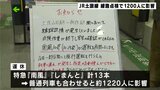 線路点検で１２００人に影響　ＪＲ四国の土讃線で特急１３本が運休　現在は再開|TBS NEWS DIG