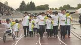 新トラックを走り初め!国スポ総合開会式場となる陸上競技場でオープニングイベント 長野・松本市 | SBC NEWS | 長野のニュース | SBC信越放送
