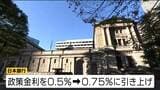日銀が政策金利0.75％に引き上げ　宮城県内への影響は「限定的」と専門家は指摘　|　宮城のニュース│tbc NEWS│tbc東北放送