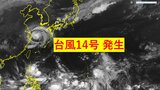 大型の台風「台風14号 プラサン」が発生 進路は?日本への影響は? さらに日本の南には別の「熱帯低気圧」も発生 今後の動きは?|TBS NEWS DIG