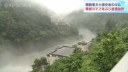 黒部川の2つのダム連携排砂 出し平ダムにたまった土砂の排出終わる 排砂ゲート閉じる作業 富山・黒部市 | 富山県のニュース|チューリップテレビ