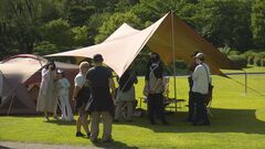 日中関係改善が見えない中　北京で日本のアウトドアを紹介するイベント| TBS CROSS DIG with Bloomberg