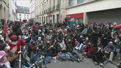 パリでも親パレスチナデモ　名門教育機関を学生が一時占拠| TBS CROSS DIG with Bloomberg