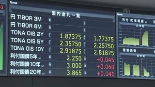 【速報】長期金利が一時3%到達　1996年以来約30年ぶり　日米の利上げ観測や日本の財政懸念で国債売りが加速　今週に入り急ピッチで上昇| TBS CROSS DIG with Bloomberg