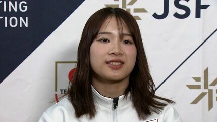 スピードスケート・ショートトラック日本代表の中島未莉選手（倉敷市