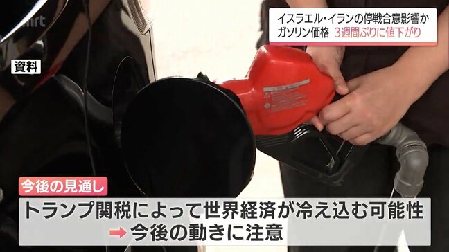 宮崎県内のガソリン価格は178.9円/L　3週間ぶりにわずかに値下がり|TBS NEWS DIG
