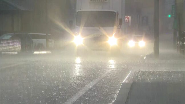 福岡・佐賀　6日明け方にかけて非常に激しい雨降るおそれ　土砂災害などに警戒を|TBS NEWS DIG