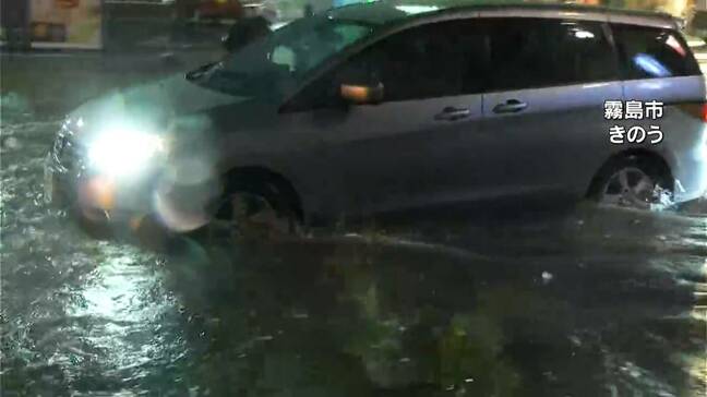 奄美地方は急な強い雨に注意 21日夜から各地で道路冠水 通行止めも 鹿児島|TBS NEWS DIG