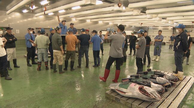 漁に出られず…物流 宿泊キャンセルも影響　台風で魚の入荷量が減少　一方で「台風で海の中が良い水温に」と今後に期待も|TBS NEWS DIG