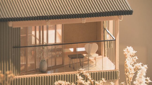 学生のアイデア満載の建築模型 まちなか空き店舗活用し「まちかどギャラリー」|TBS NEWS DIG