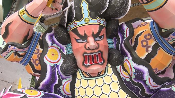 「何よりも笑顔になってほしい」東北絆まつりに出陣の“中型ねぶた”が宮城県仙台市に出発！　ねぶた師・立田龍宝さん制作　|　青森のニュース│ATV NEWS│青森テレビ