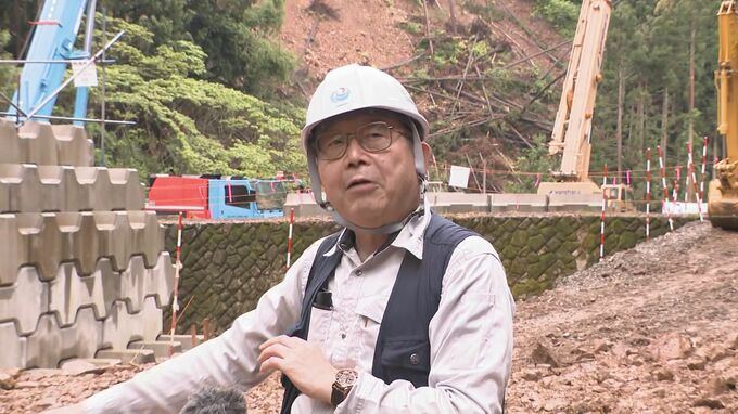 地震で生まれる”土砂ダム” 「できるだけの工事をやっている」土砂災害対策検討委員会が現場を視察　|　石川県のニュース｜MRO北陸放送