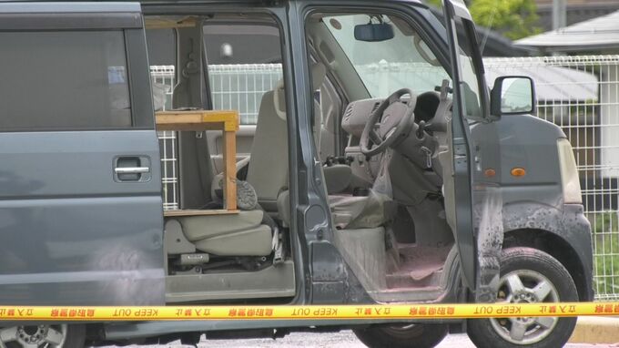 【速報】コンビニでエンジンをかけたまま…「車両から火が出ている」　駐車していた軽ライトバンが燃える車両火災発生　鳥取県米子市|TBS NEWS DIG