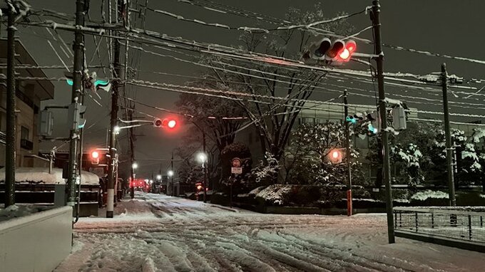 山梨県全域の大雪警報は注意報に切り替え　【5日午後11時02分】　　|　山梨のニュース | ＵＴＹテレビ山梨