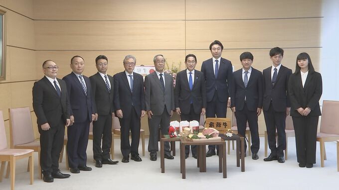 岸田総理「柔らかさが感動的」飛騨牛に舌鼓　若い生産者らに「日本の誇り」とエール