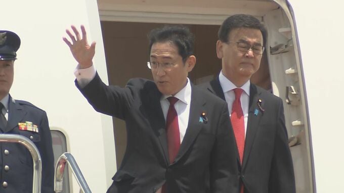 【速報】岸田総理、日中韓サミット出席のため韓国へ出発