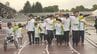 新トラックを走り初め！国スポ総合開会式場となる陸上競技場でオープニングイベント　長野・松本市　|　SBC NEWS | 長野のニュース | SBC信越放送