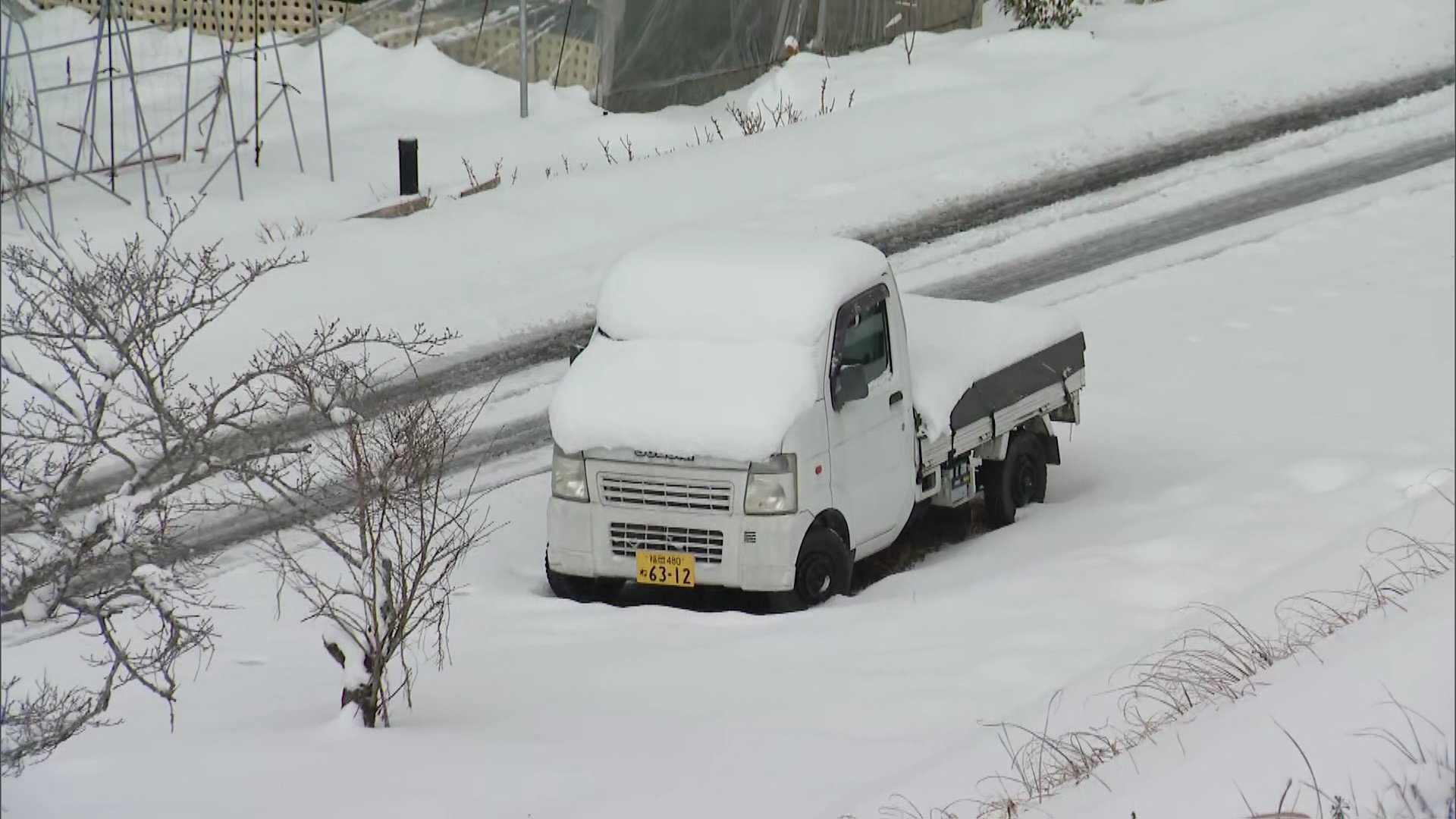 福岡・佐賀は大雪のおそれなくなる 山地を中心に積雪 路面凍結に注意