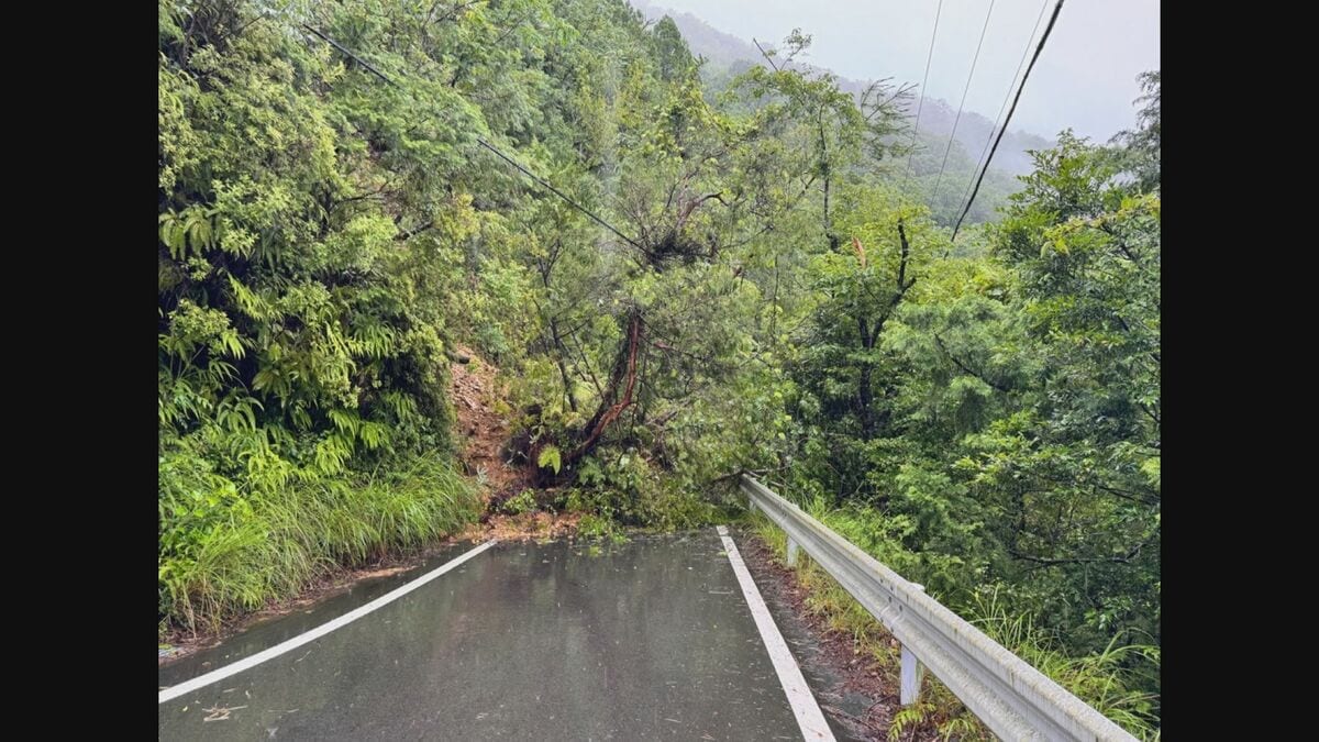台風８号まもなく東海地方に最接近 三重県の一部は強風域に…最新の進路予想は？雨強まり土砂崩落も【台風情報】