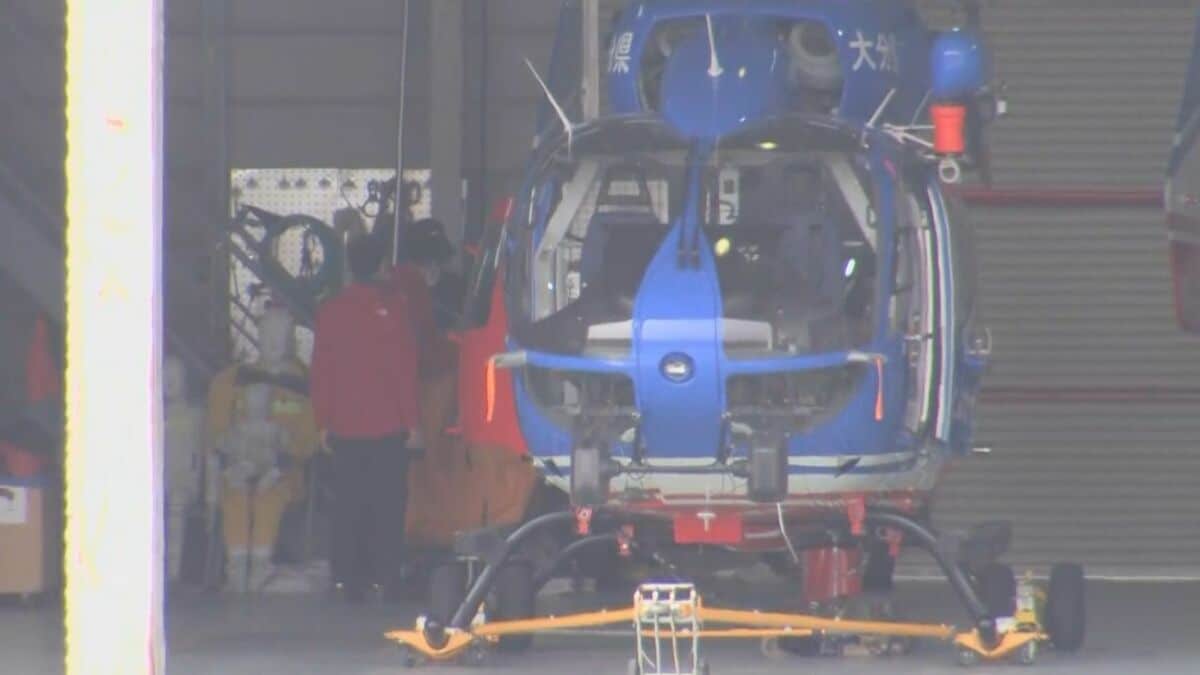 大分県防災ヘリのバケット落下　機体側フックのロック外れる　運輸安全委の調査で判明
