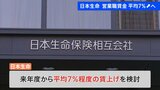 日本生命 平均7%賃上げへ 営業職約5万人が対象|TBS NEWS DIG