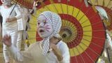 姫島盆踊り開催 子どもたちが“キツネ踊り”披露 ユーモラスに観客を魅了 大分 | 大分のニュース|OBS NEWS|大分放送