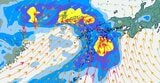 【気象庁】30日～4月1日にかけて広い範囲で大雨・荒天のおそれ　予想24時間降水量は九州南部150mm・四国・九州北部120mm【4月4日(土)にかけての雨風シミュレーション】|TBS NEWS DIG