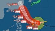 【台風情報】台風9号 非常に強い勢力で10日（金）に沖縄の南へ接近！一時的に中心気圧925hPaまで発達か、今後の動き【雨風シミュレーション】　|　富山のニュース｜天気・防災｜チューリップテレビ