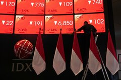 インドネシア通貨・株・国債売り、中銀は為替介入－財務相解任を嫌気| TBS CROSS DIG with Bloomberg