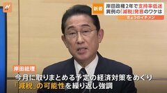 「増税メガネ」にいら立ちも…岸田政権2年で支持率低迷 異例の「減税」発言のワケは| TBS CROSS DIG with Bloomberg