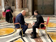 トランプ氏とゼレンスキー氏が会談、「建設的な話し合い」と米側| TBS CROSS DIG with Bloomberg