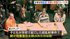学校で4人死亡の銃乱射事件　少年の両親に禁錮10～15年の判決　アメリカ・ミシガン州| TBS CROSS DIG with Bloomberg