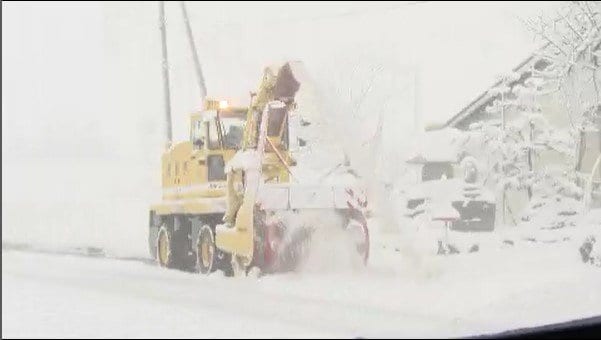 長野県北部に大雪警報　小谷35センチ、信濃町30センチ、飯山17センチ、長野5センチ（～午前10時までの24時間降雪量）　路面凍結による交通障害などに警戒呼びかけ　|　SBC NEWS | 長野のニュース | SBC信越放送