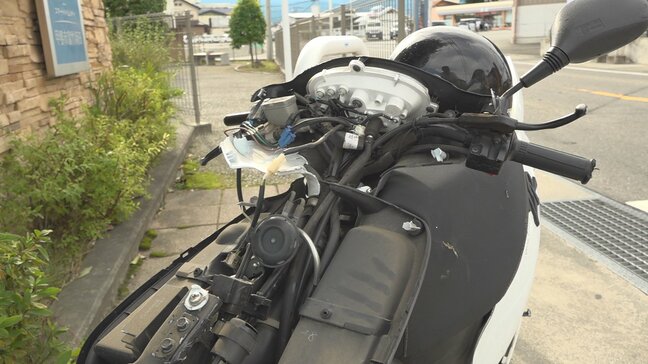 原付バイクと軽乗用車が正面衝突　バイクの運転手が一時意識不明の重体　山梨県甲斐市|TBS NEWS DIG